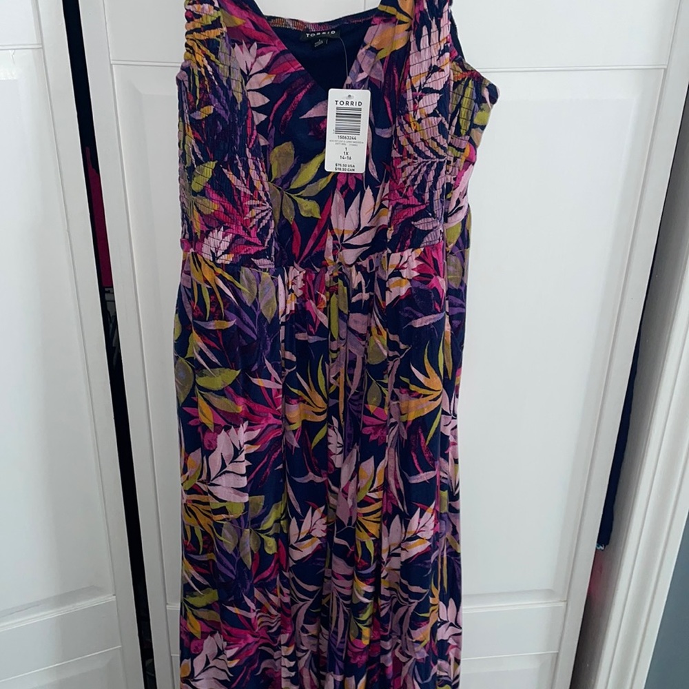 NWT torrid midi dress